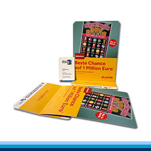 KNICK-Display DKL Berlin Millionen